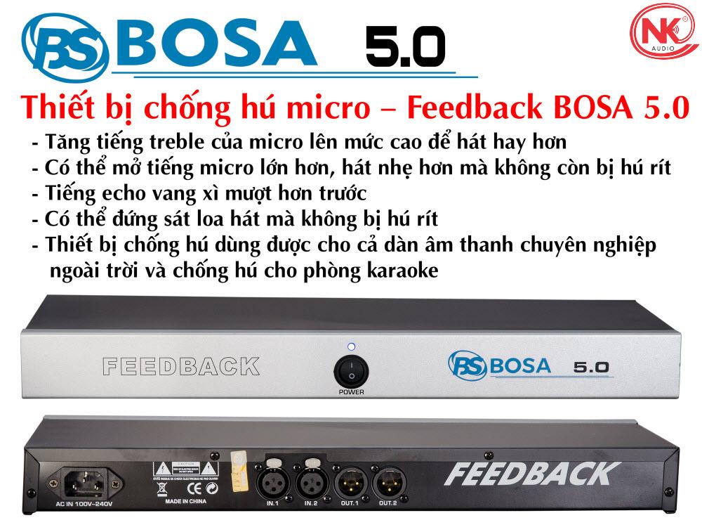 Chống hú Micro Feedback Bosa 5.0