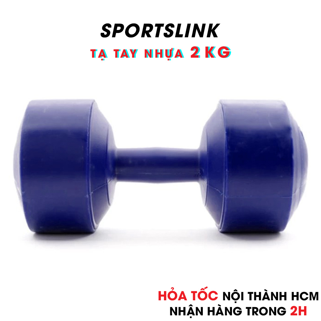 Tạ tay nhựa 2kg