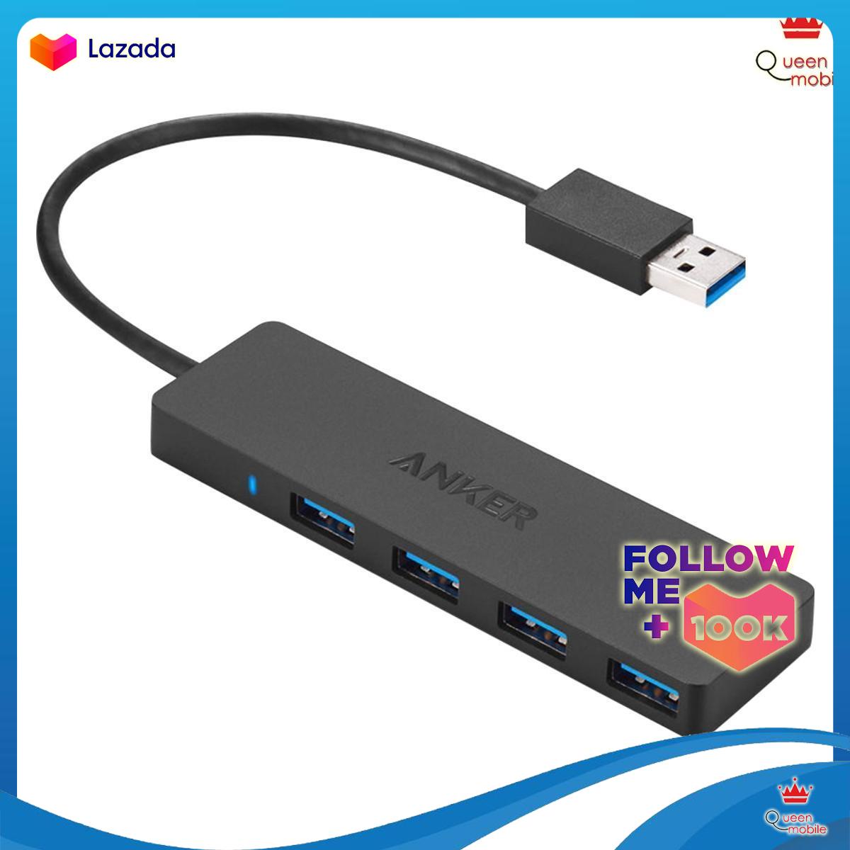 Bộ chia 4 cổng USB 3.0 ANKER Ultra Slim