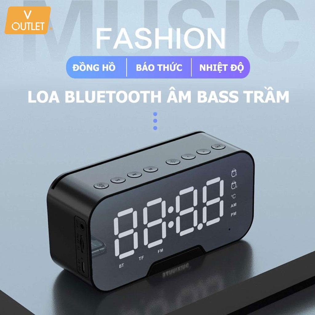 Loa bluetooth có đồng hồ led Suntek Kimiso K10