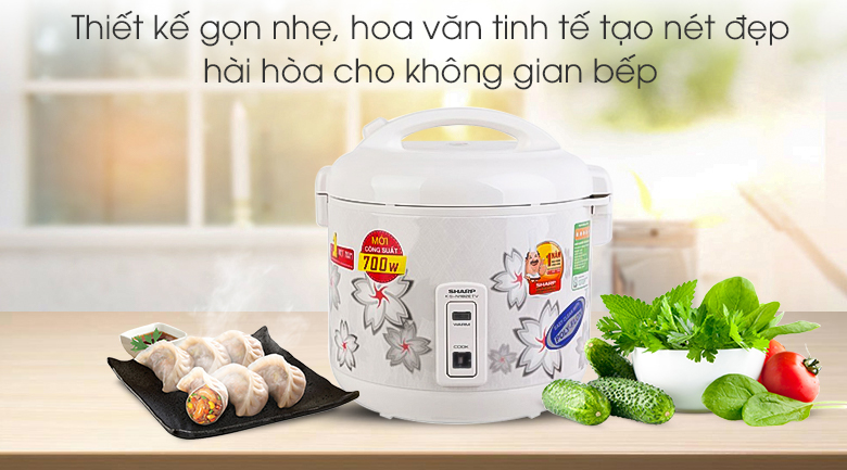 Nồi cơm điện Sharp KS-N182ETV 1.8L