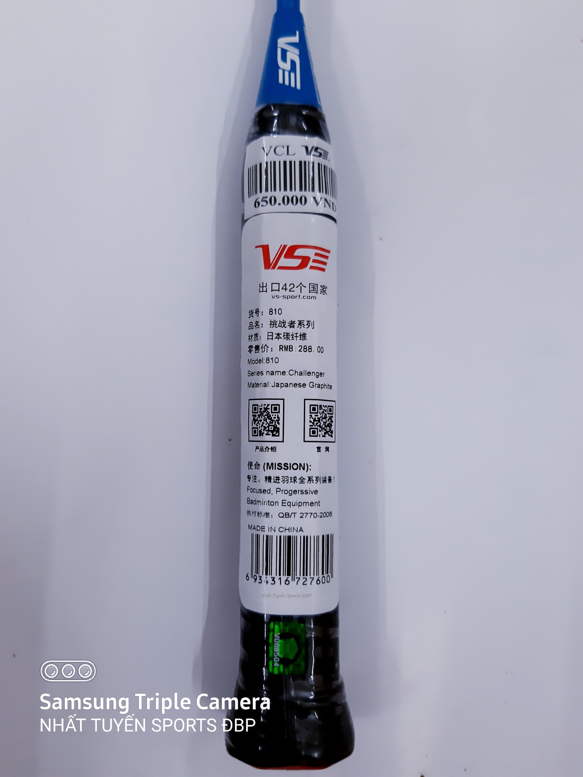 VỢT CẦU LÔNG VENSON CHALLENGER VS810