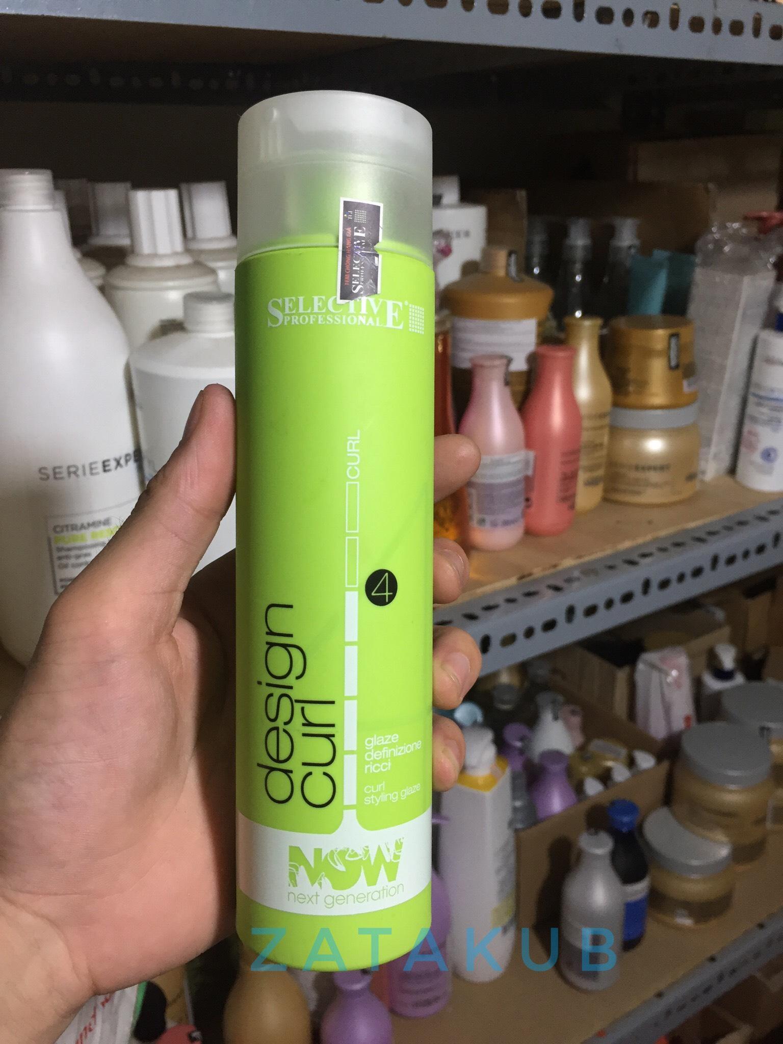Gel Tạo Kiểu Tóc Xoăn Selective Design Curl Now 250ml