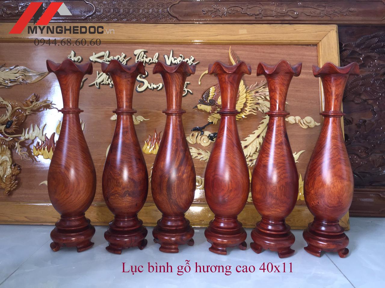 Lục bình gỗ hương cao 40