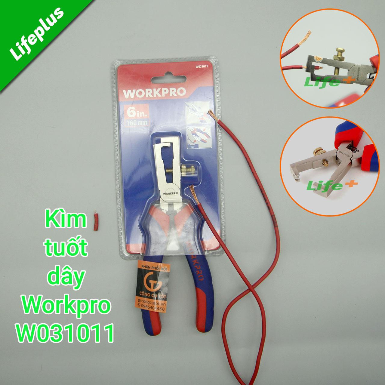 Kềm tuốt dây Workpro W031011