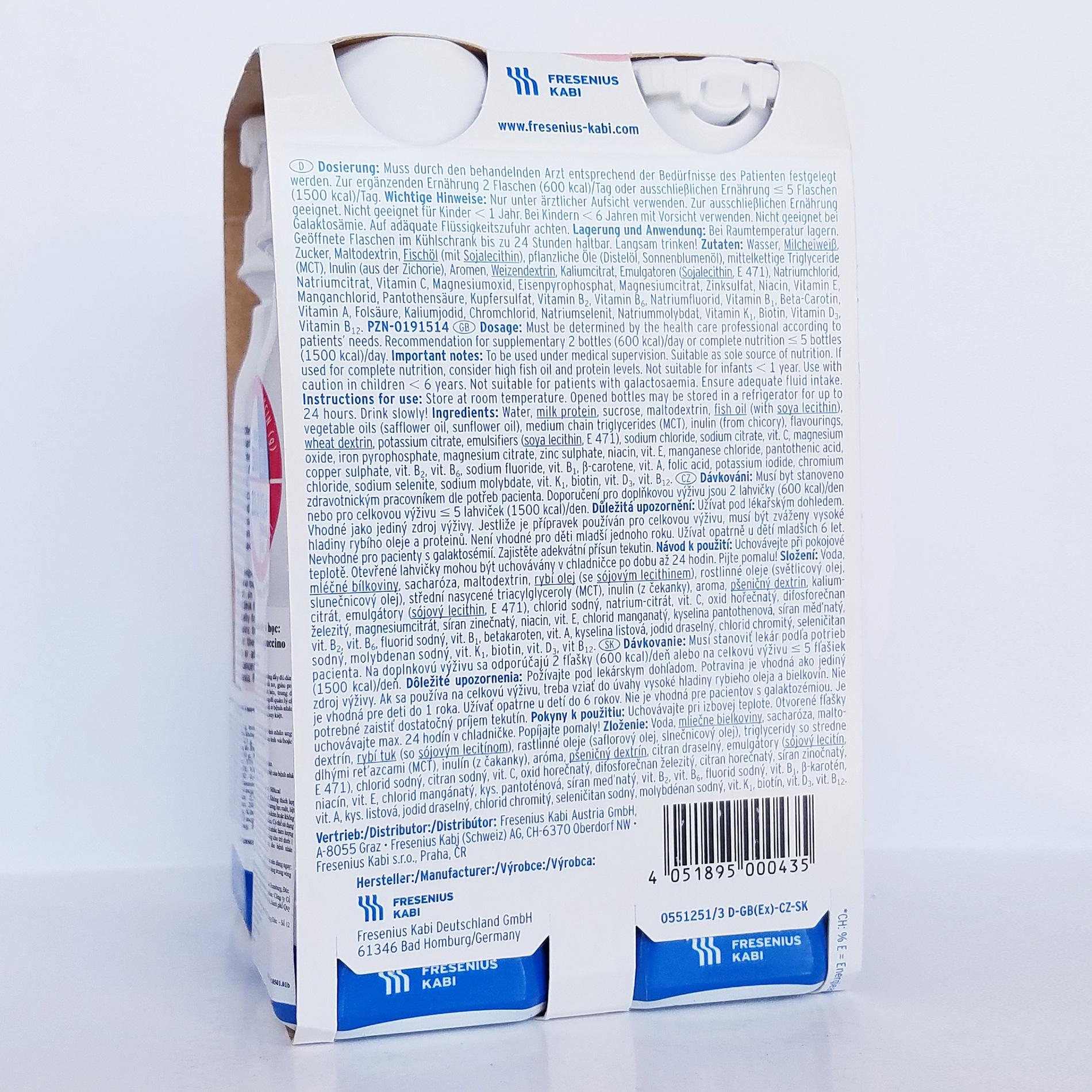 Sữa Supportan - 200ml, cho bệnh nhân ung thư