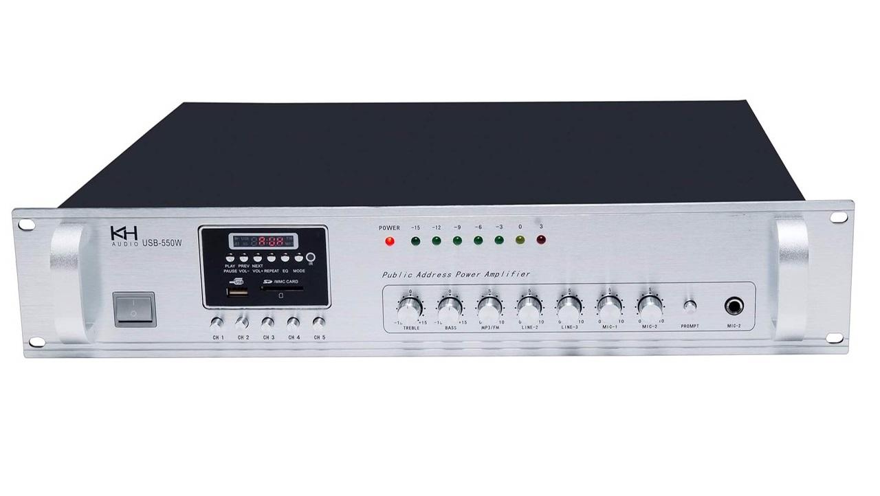 Amply phân tần KH550W-USB
