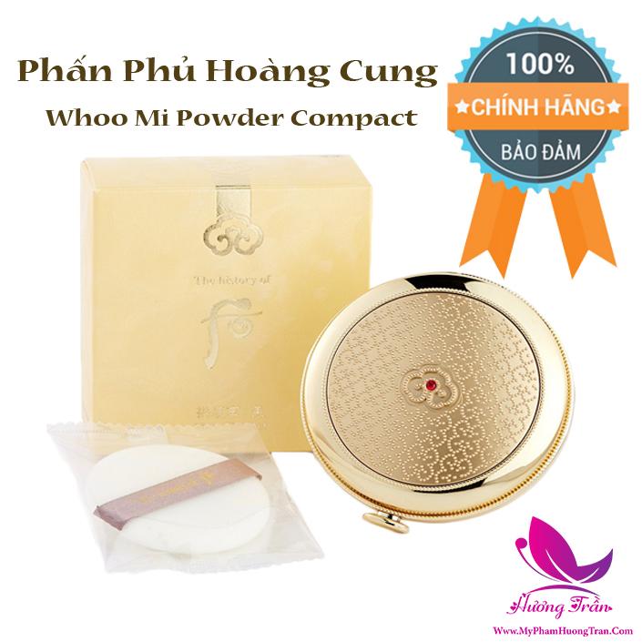 Phấn phủ ngọc trai lấp lánh – Whoo Mi Powder Compact