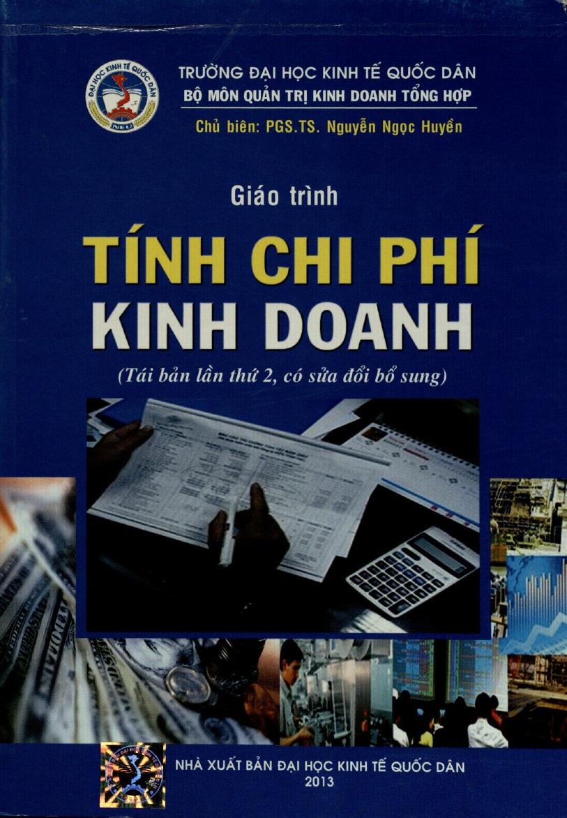 Giáo trình tính chi phí kinh doanh
