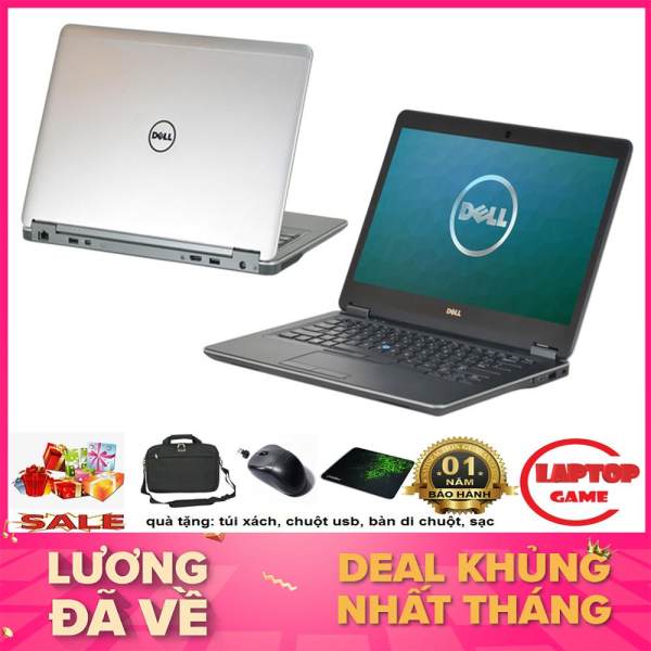 Utrabook mỏng- Dell Latitude E7440 (Core i5-4300U, ram 4G,HDD 250G, VGA on Intel HD 4400, màn 14″ HD