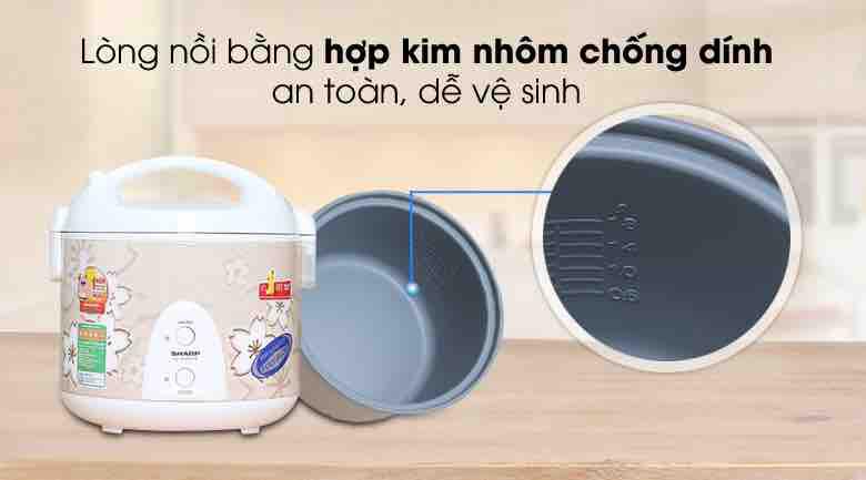 Nồi cơm điện Sharp KS-N191EV/191EV 1.8L