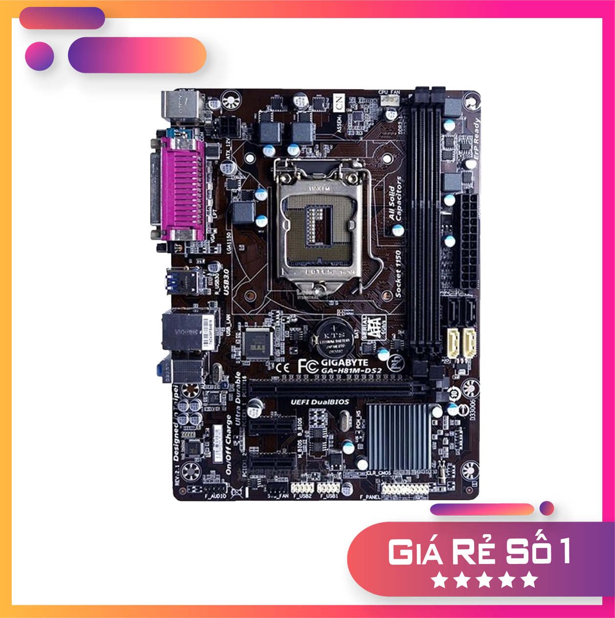 Mainboard Gigabyte H81M-DS2