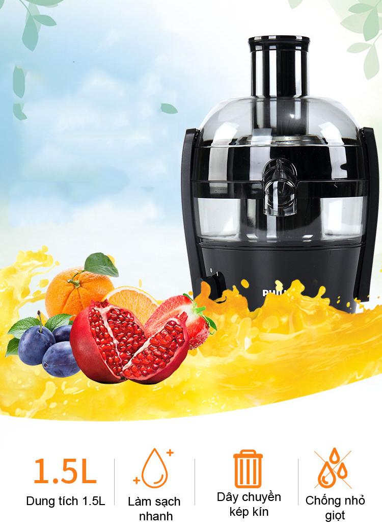 Máy ép trái cây Philips HR1832