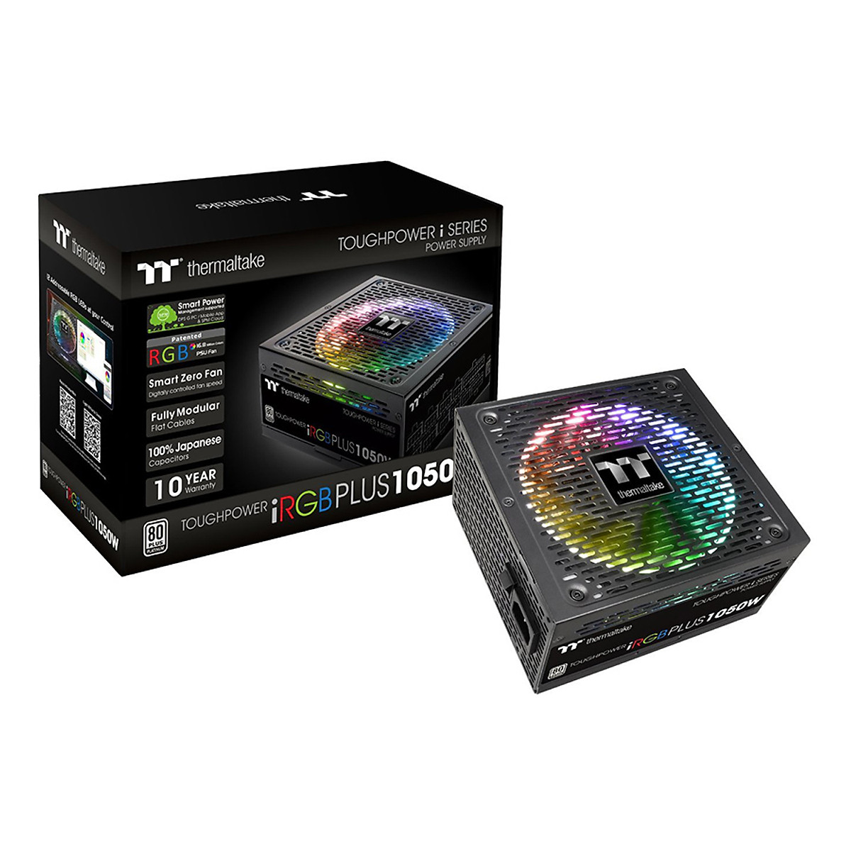 Nguồn Thermaltake Toughpower iRGB 1050W - Platinum (PS-TPI-1050F2FDPE-1)