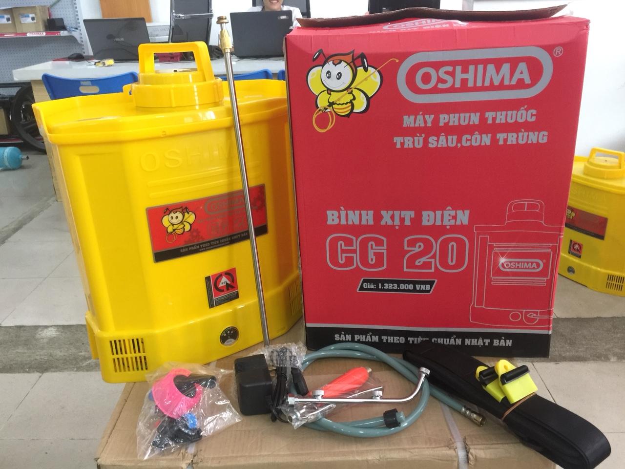 Bình xịt điện Oshima CG20