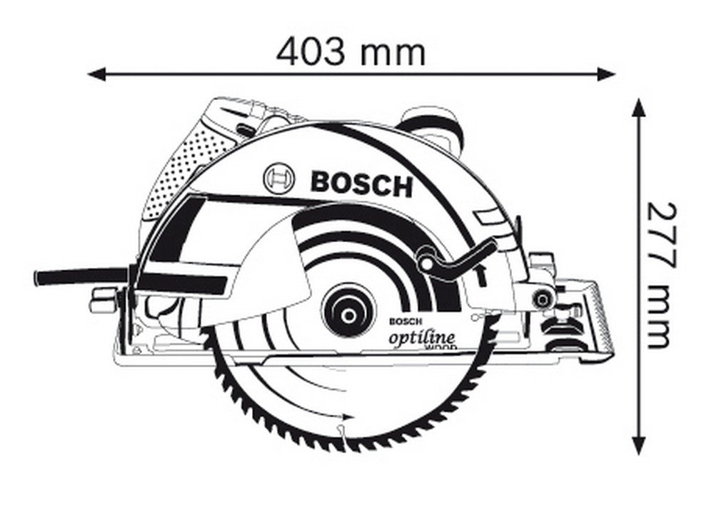 MÁY CƯA ĐĨA BOSCH GKS235 TURBO