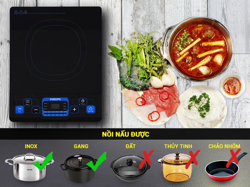 Bếp điện từ Philips HD4921