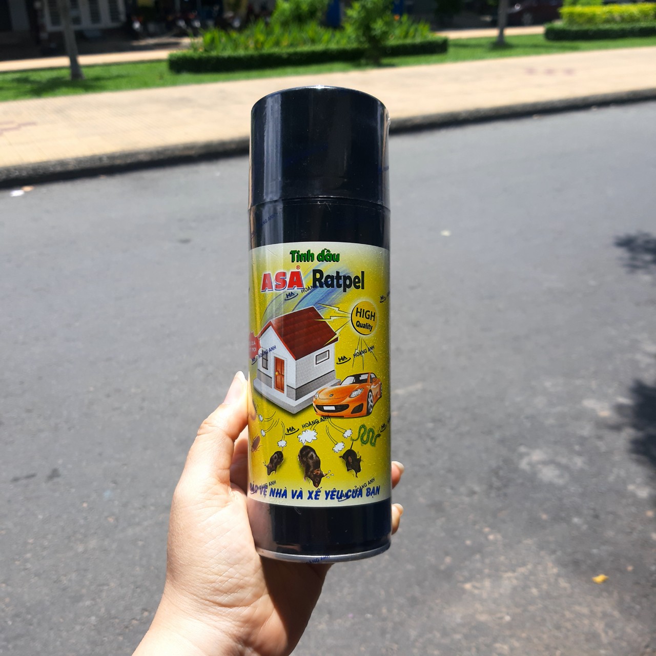 Tinh dầu ASA Ratpel đuổi chuột 400ml