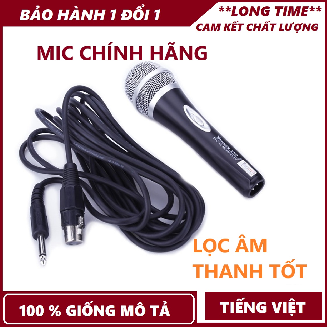 Micro có dây Takstar E-340