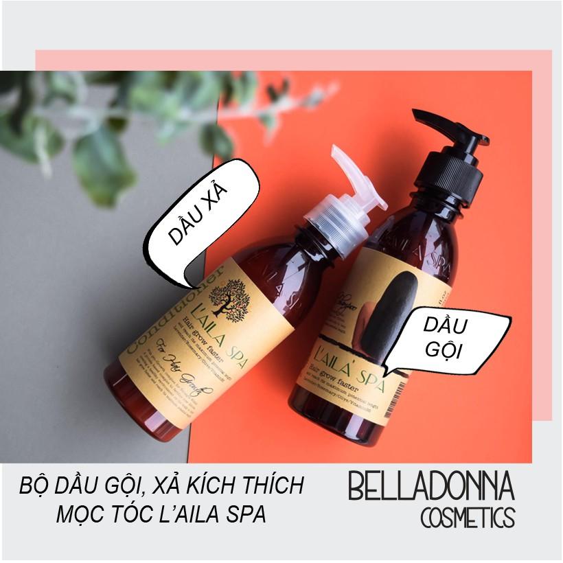 Bộ dầu gội kích thích mọc tóc Laila Spa