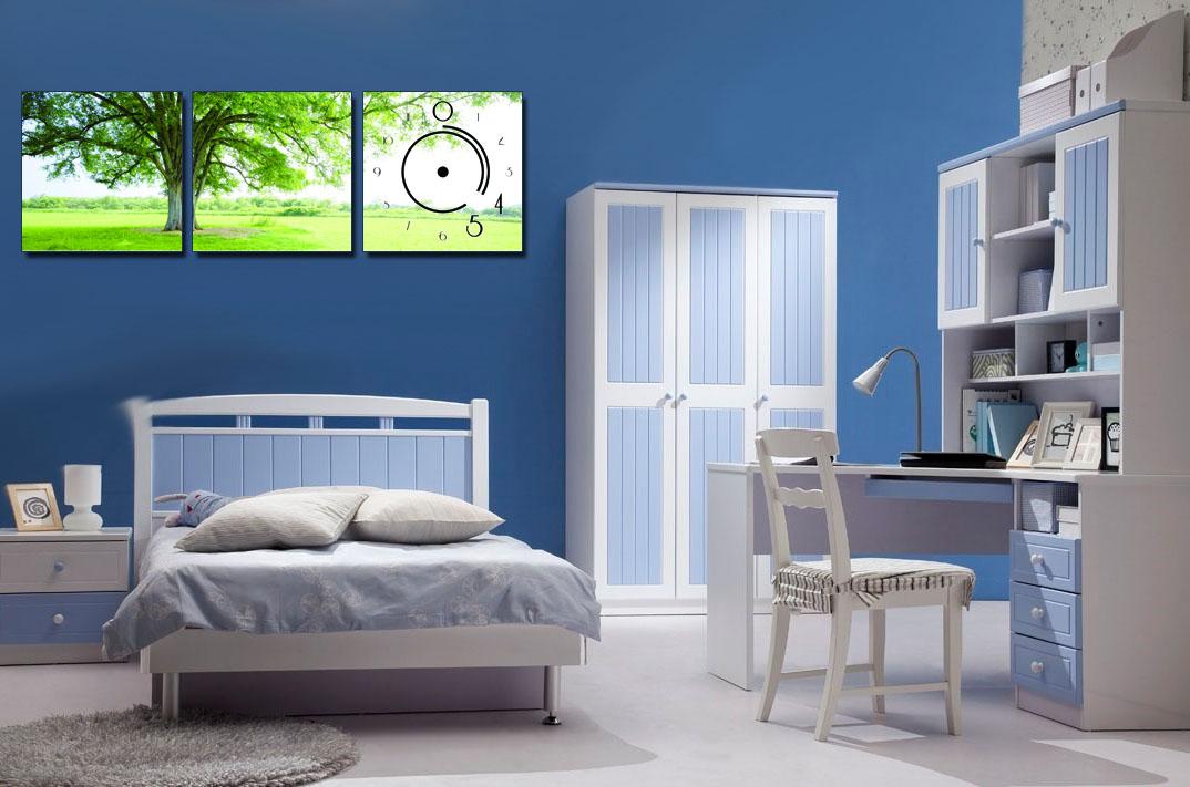 Bộ tranh đồng hồ Suemall NT1260