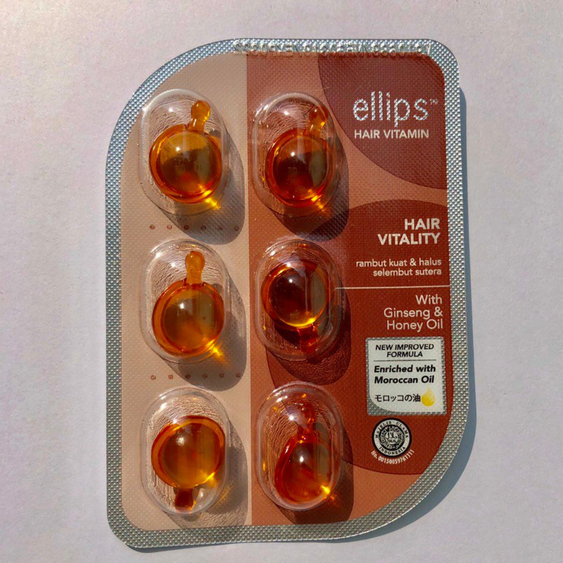 Serum vitamin dưỡng tóc sức sống mới Ellips Hair Vitality (2vỉ x 6viên)