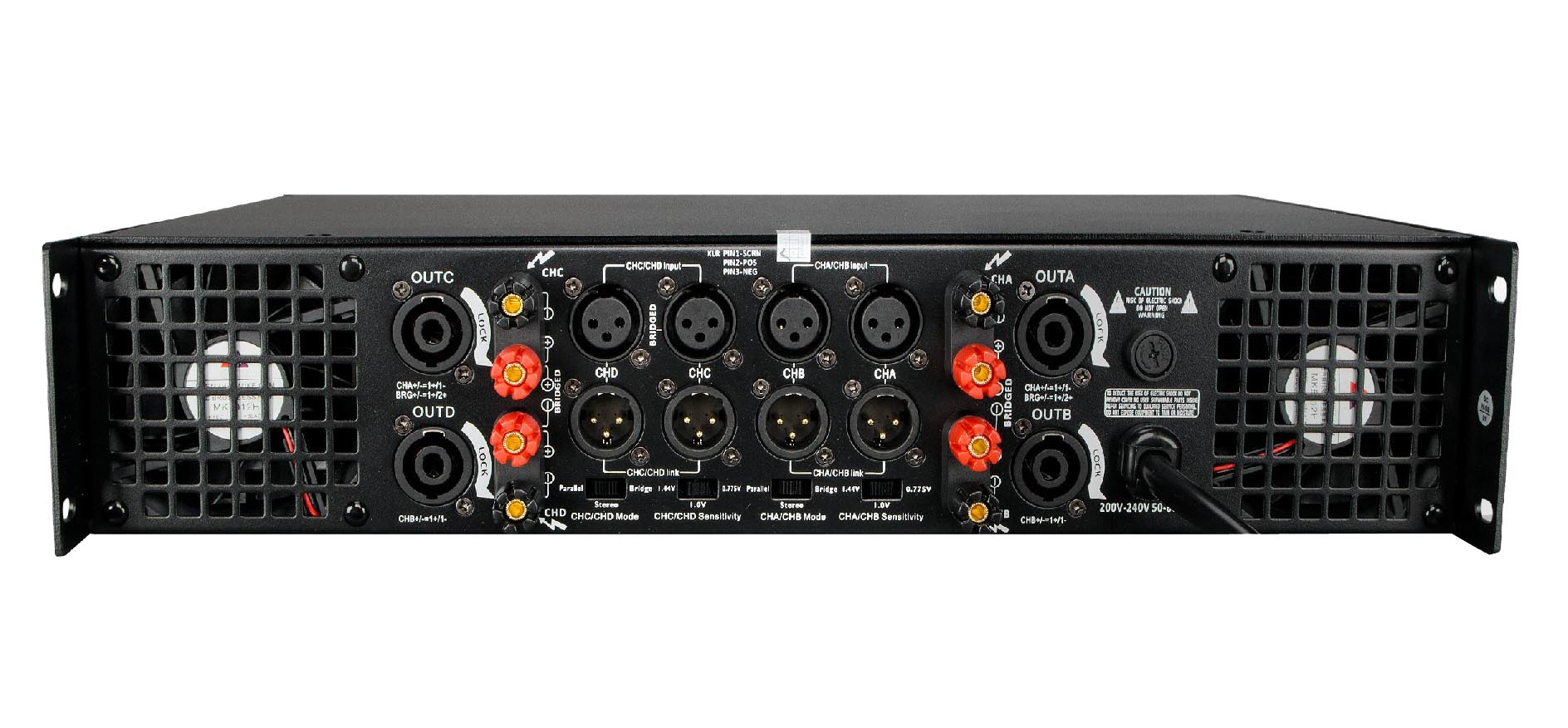 Cục đẩy 4 kênh BOSA MX6800