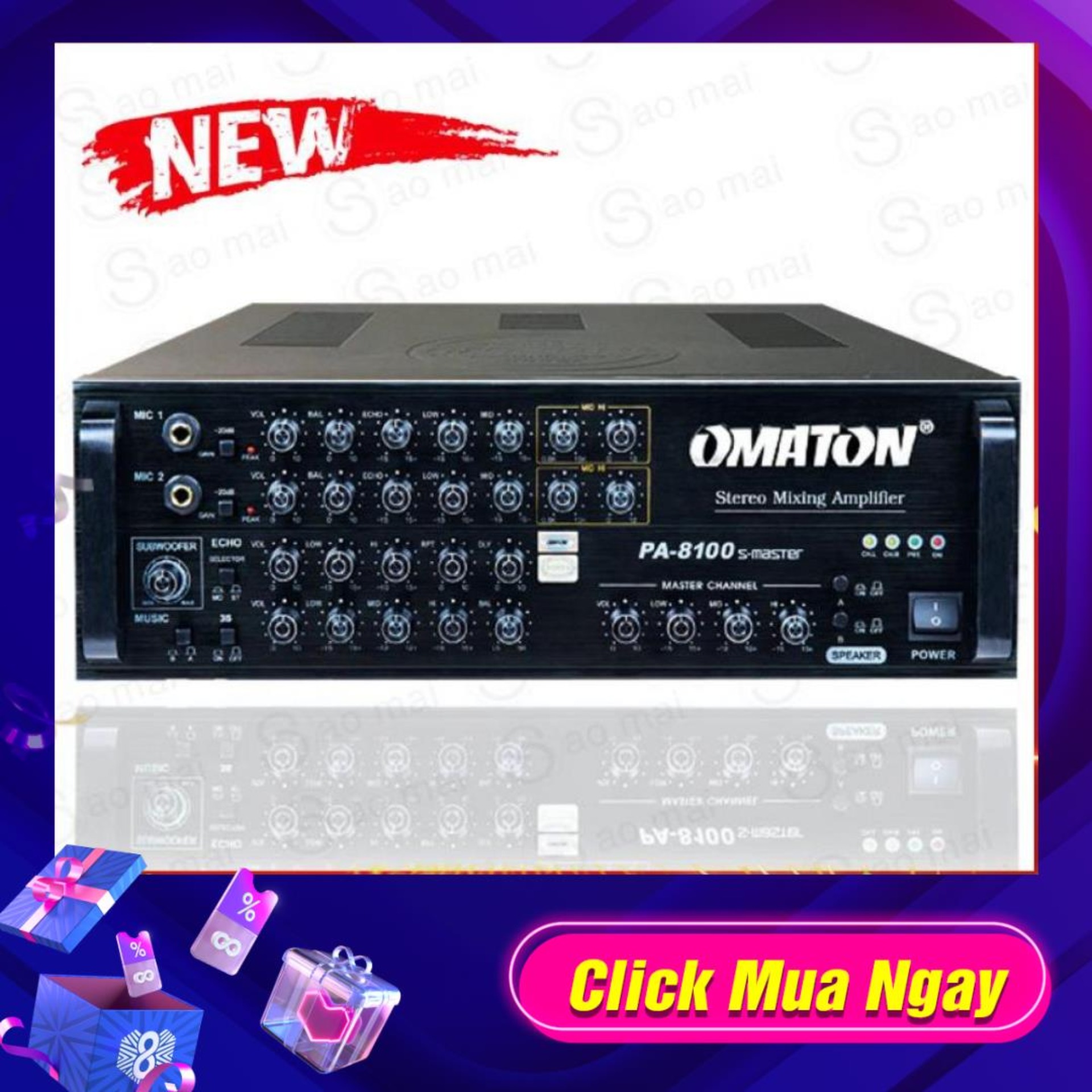 Amply OMATON PA-8100S