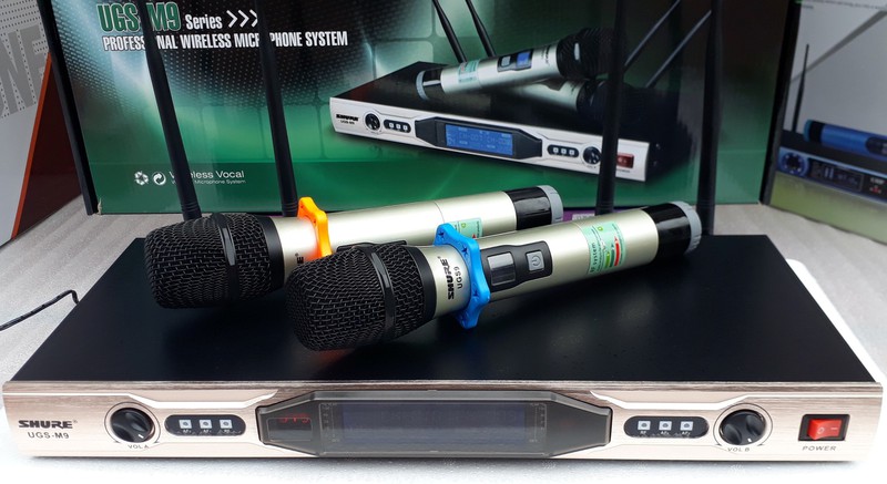 Micro karaoke Không dây Shure UGS M9