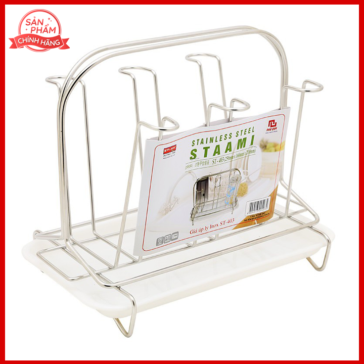 Giá úp ly inox Sta Ami ST-403 (25 x 16 x 21 cm)