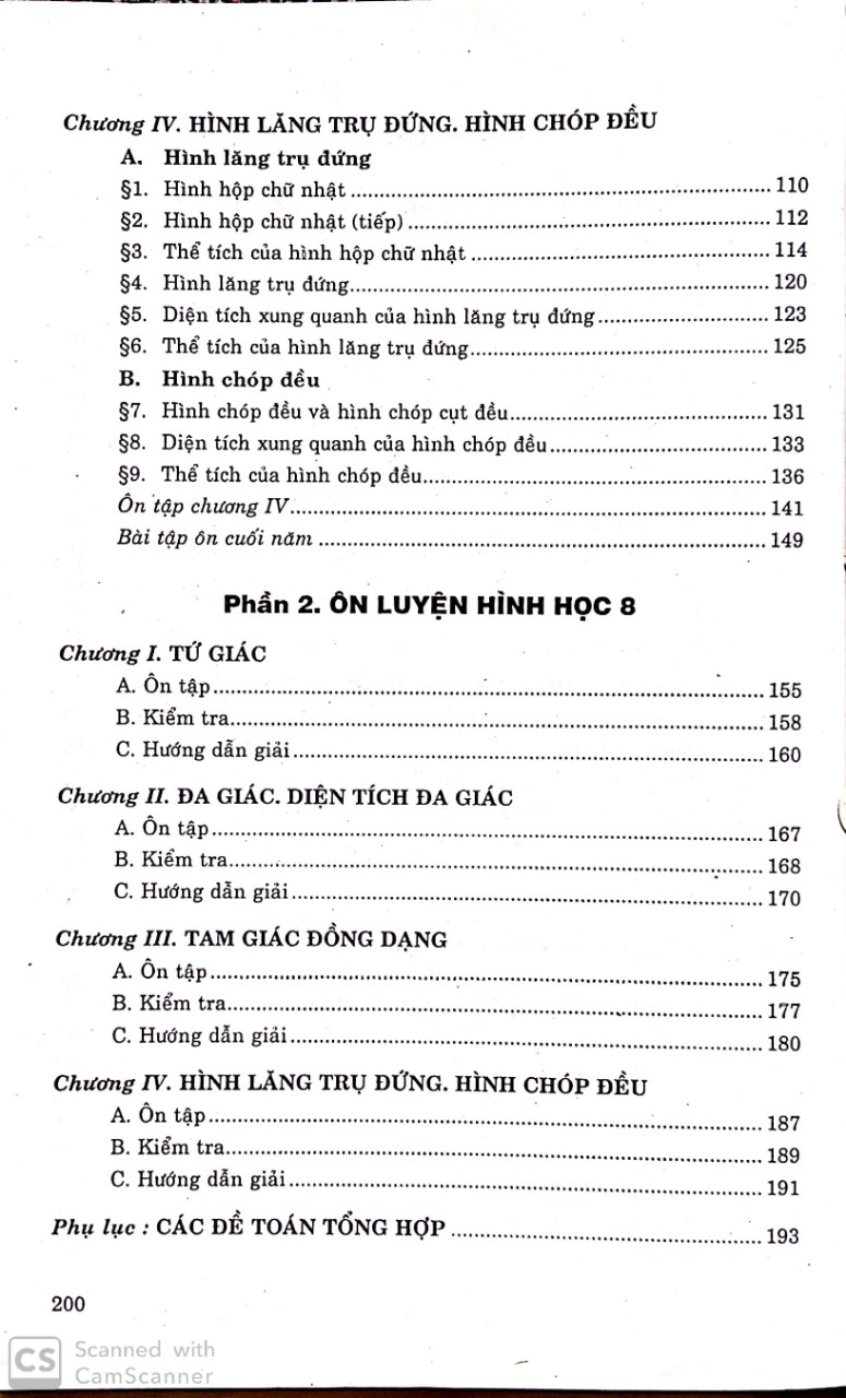 Giải Toán & Ôn Luyện Hình Học 8