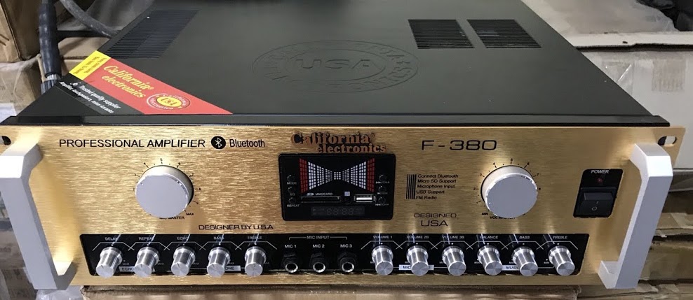 Đẩy Liền vang Amply liền vang California F380