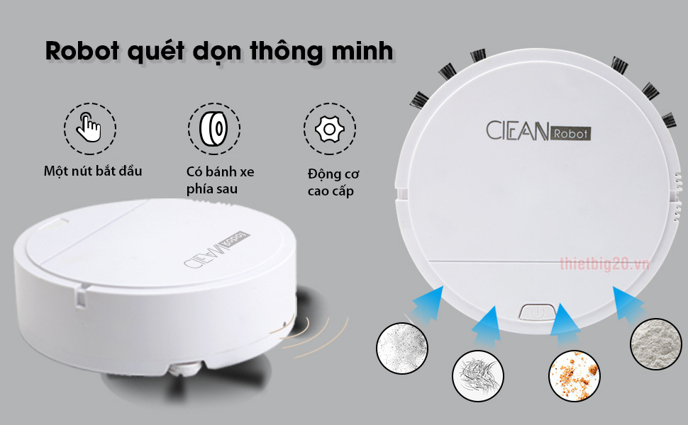 ROBOT HÚT BỤI CLEANROBOT RS5