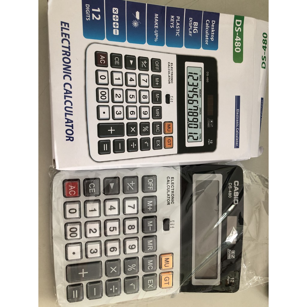 MÁY TÍNH CASIO DS-480