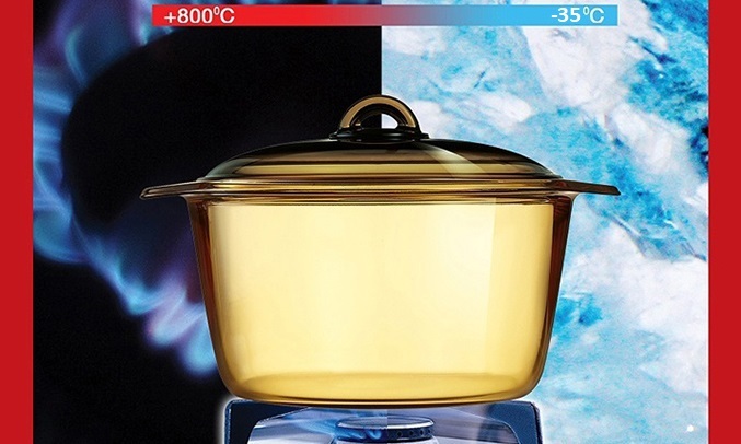 Nồi thủy tinh Luminarc Amberline Granite 3L