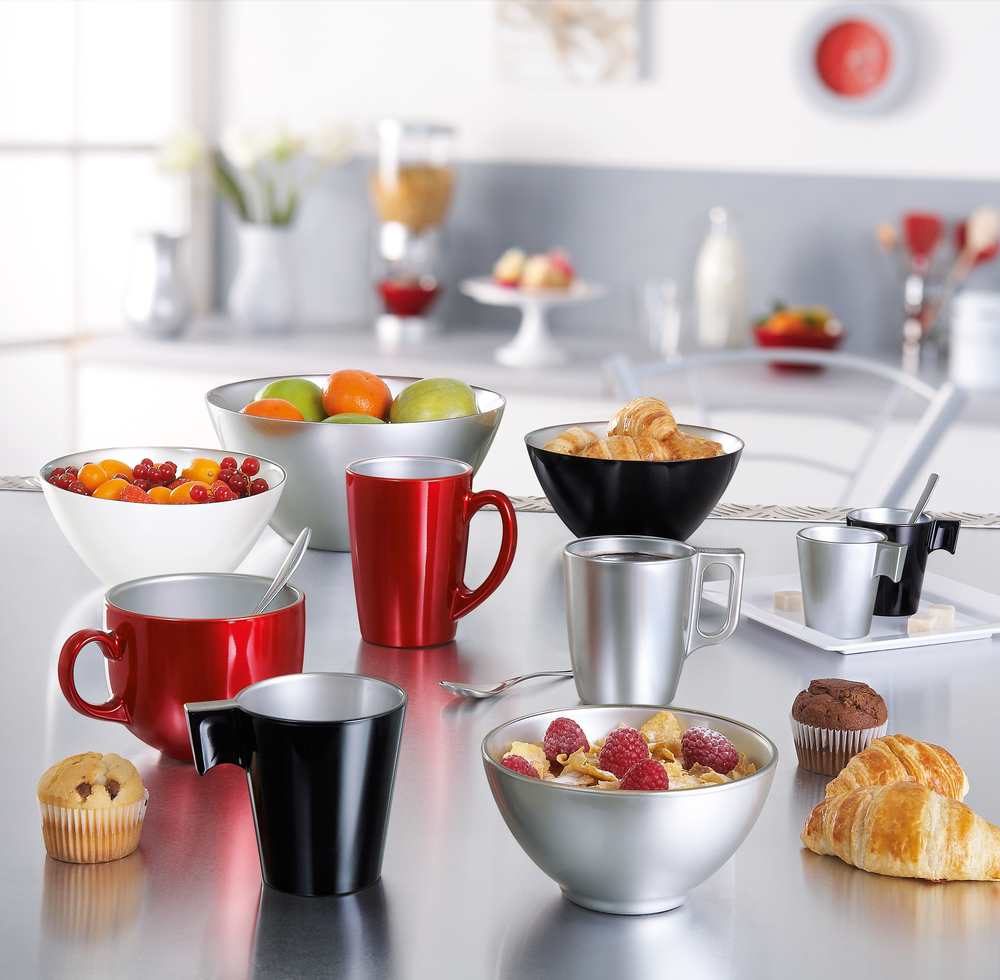 Bát thủy tinh Luminarc Flashy Breakfast Mokamia J1126 - 500ml