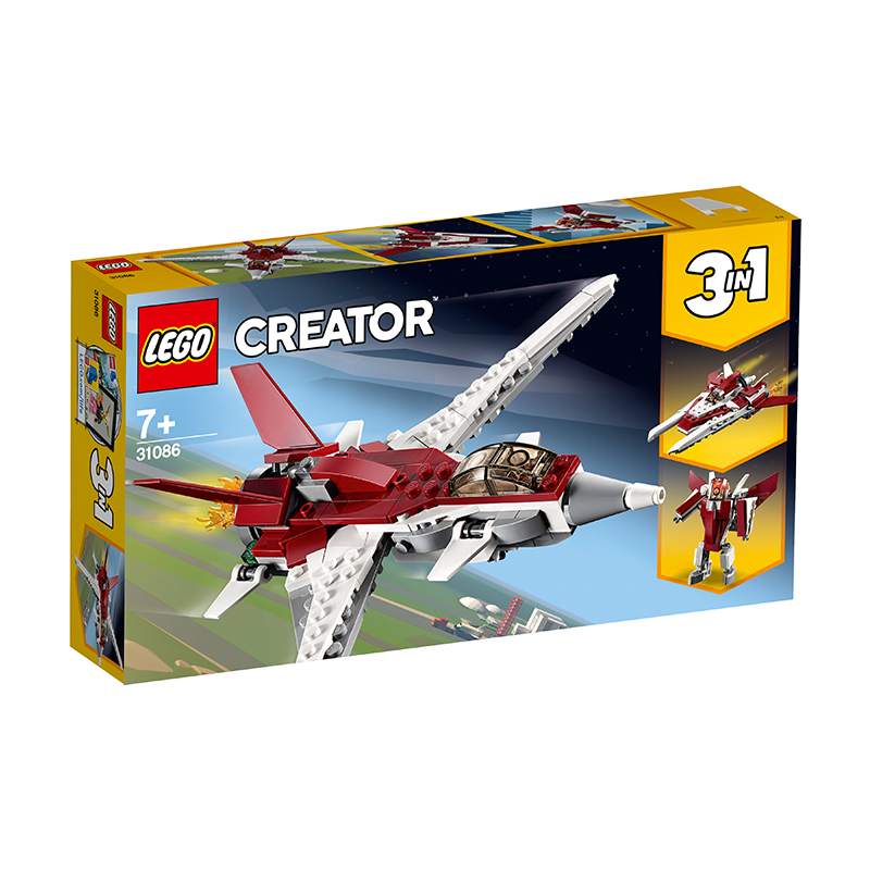Đồ chơi lắp ráp Lego Creator - Máy bay tương lai 31086