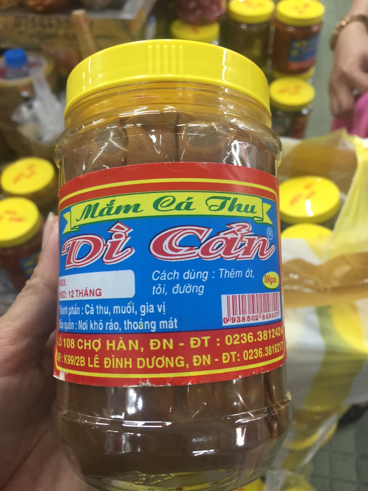 MẮM CÁ THU DÌ CẨN 500g