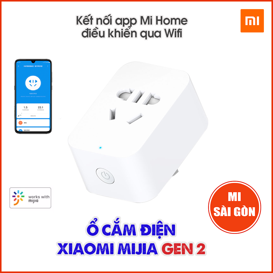 Ổ cắm thông minh kết nối wifi Xiaomi Smart Socket