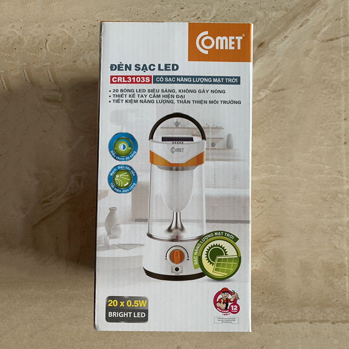 Đèn sạc Comet CRL3103S