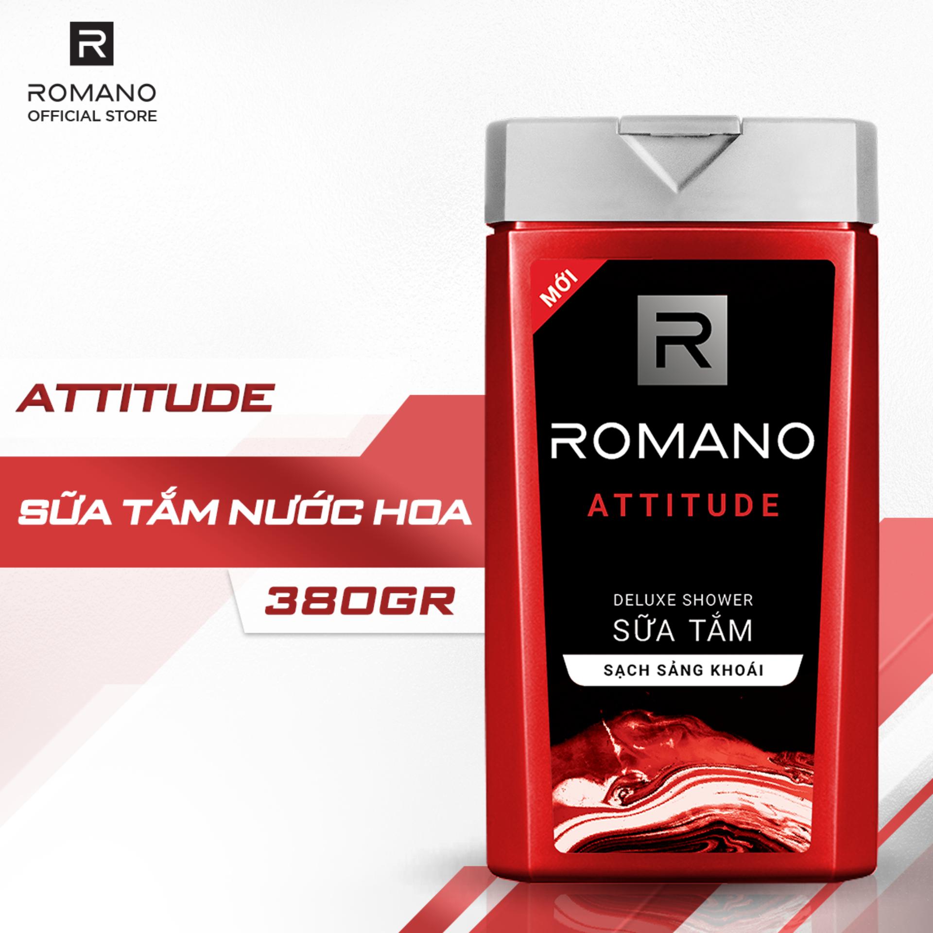 Dầu gội đầu Romano Attitude 380g