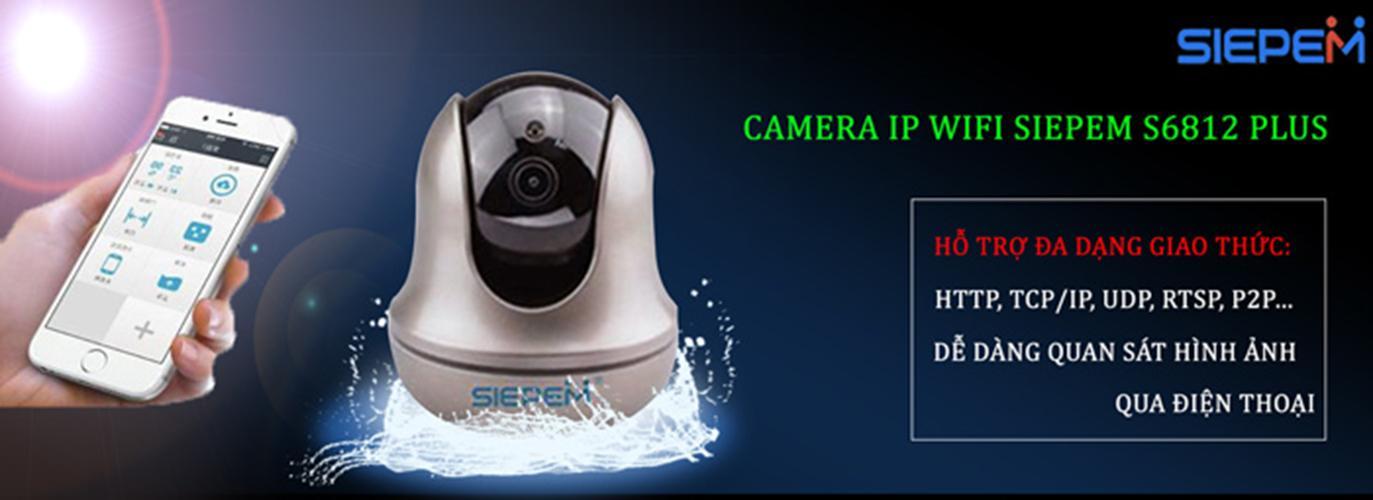 CAMERA WIFI SIEPEM S6812 PLUS/PRO
