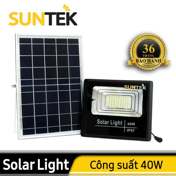 ĐÈN LED NĂNG LƯỢNG MẶT TRỜI SUNTEK STK40W