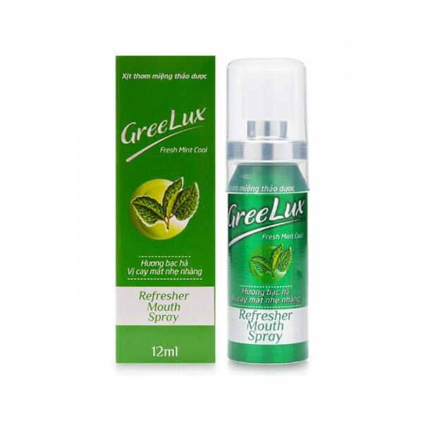 Xịt thơm miệng thảo dược Greelux Fresh Mint Cool 12ml