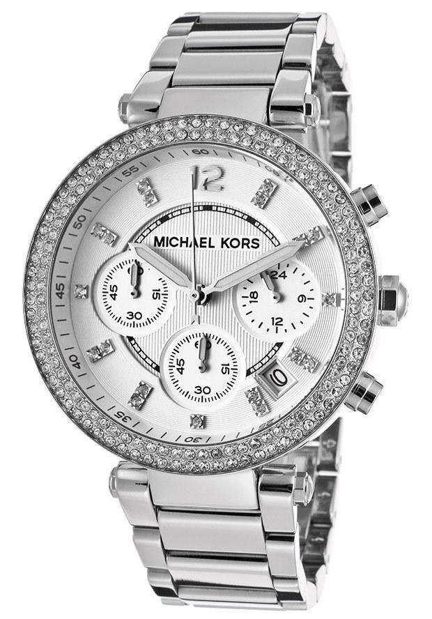 Đồng Hồ Mạ Vàng Viền Đá Michael Kors MK5491