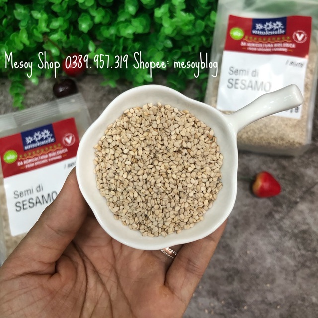 Hạt mè hữu cơ Sottolestelle 250g