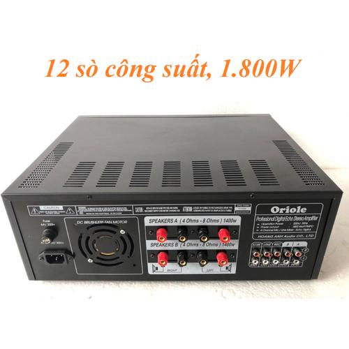 Amply karaoke Oriole Pro 1012HA 12 sò