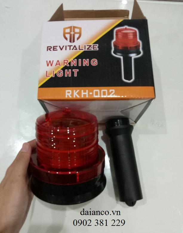 Đèn cảnh báo năng lượng mặt trời Tatek safe RKH-002S
