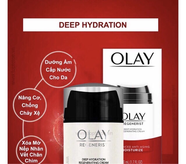 Kem Dưỡng Ẩm Olay Deep Hydration Regenerist Cream 50ml