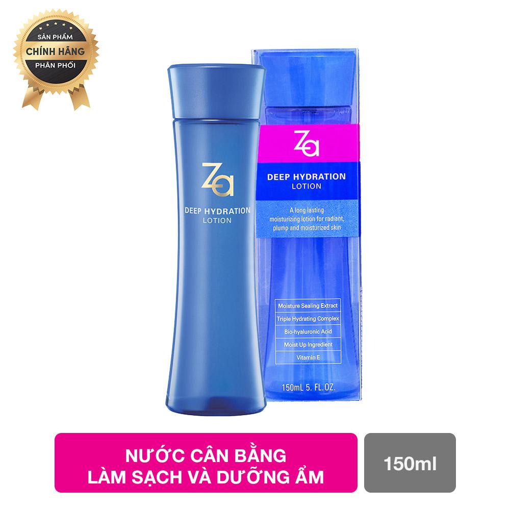 Nước hoa hồng giữ ẩm làm mềm da Za Deep Hydration 150ml